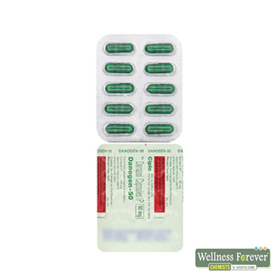 DANOGEN 50MG 10CAP