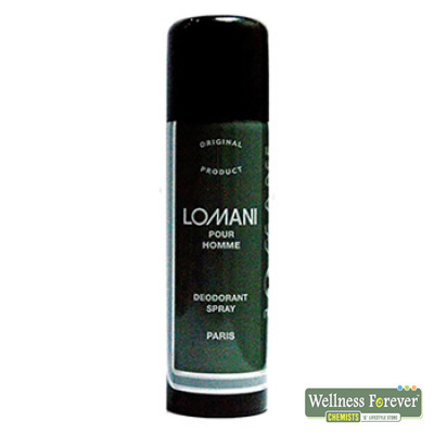 LOMANI PARIS ORIGINAL DEODORANT SPRAY FOR MEN - 200ML
