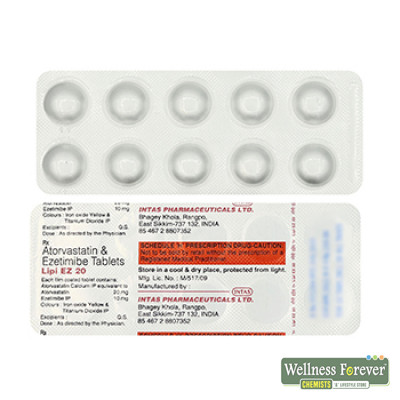 LIPI-EZ 20MG 10TAB