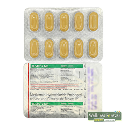 BLISTO 2MF 1000MG 10TAB