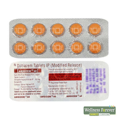 ANGIZEM 60MG 10TAB