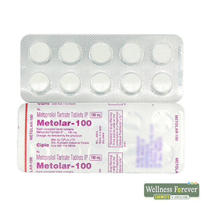 METOLAR 100MG 10TAB