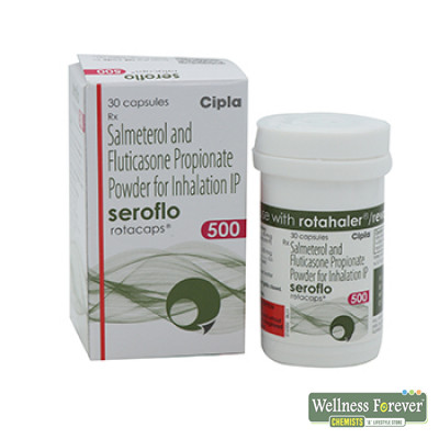 SEROFLO 500 ROTACAP 30CAP