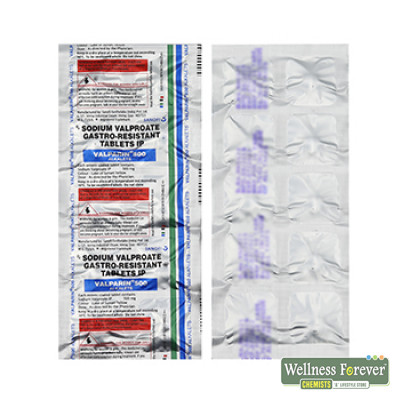 VALPARIN 500MG 10TAB