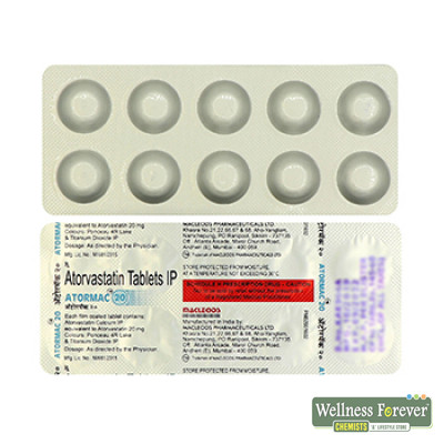 ATORMAC 20MG 10TAB