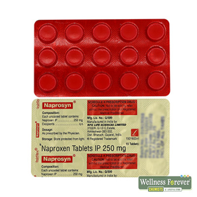 Naprosyn Tablets 250 Mg