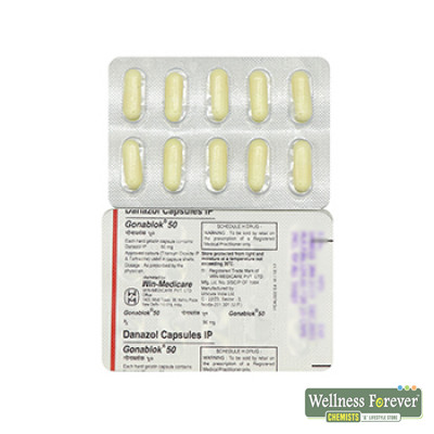 GONABLOK 50MG 10CAP