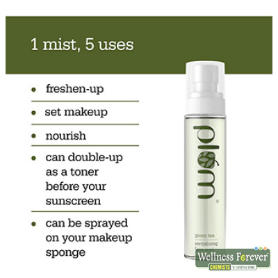 PLUM GREEN TEA REVITALIZING FACE MIST - 100ML