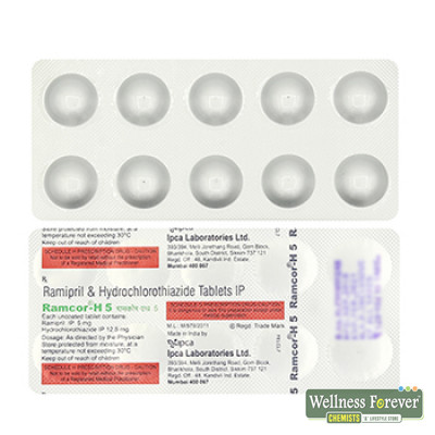 RAMCOR-H 5MG 10TAB