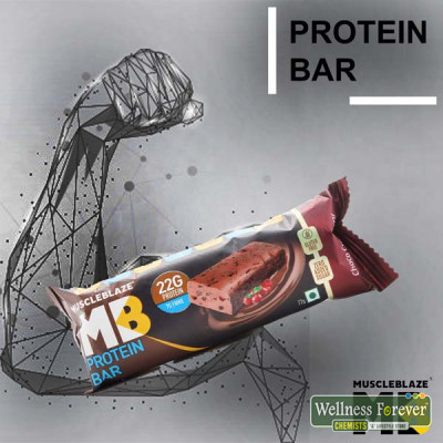 MUSCLEBLAZE CHOCOLATE DELIGHT PROTEIN BAR - 100GM