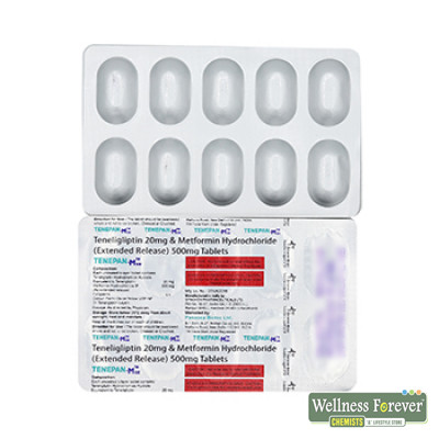 TENEPAN-M 500MG 10TAB