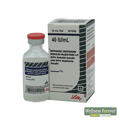 HUMINSULIN 50/50 40IU 10ML VIAL