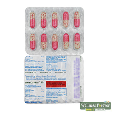 MONOSPRIN 30MG 10CAP