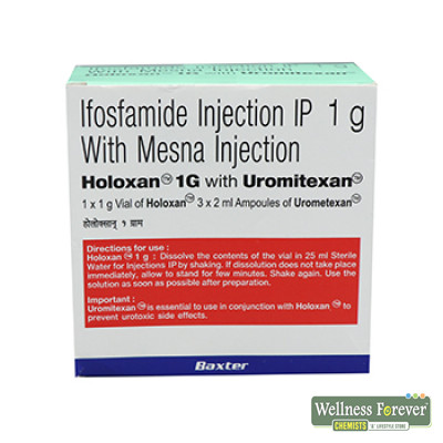 HOLOXAN 1GM UROMITEXAN 3X2ML