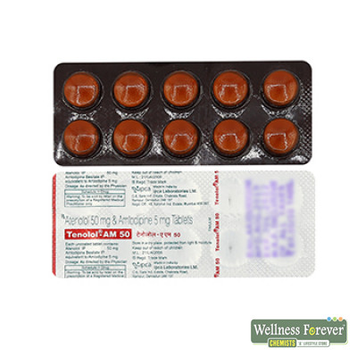 TENOLOL-AM 50MG 10TAB