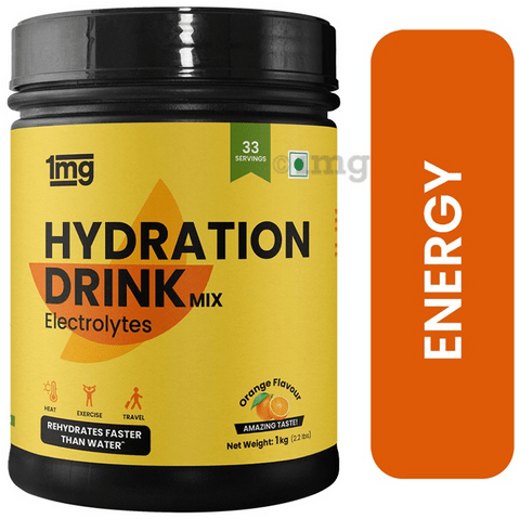 1mg Hydration Drink Mix Electrolytes Orange