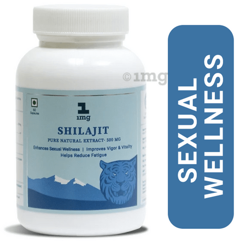 1mg Shilajit Pure Natural Extract 500mg Capsule