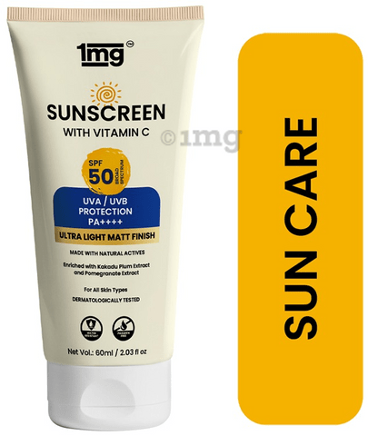 1mg Sunscreen with Vitamin C SPF 50