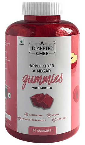 A Diabetic Chef Apple Cider Vinegar Gummies with Mother