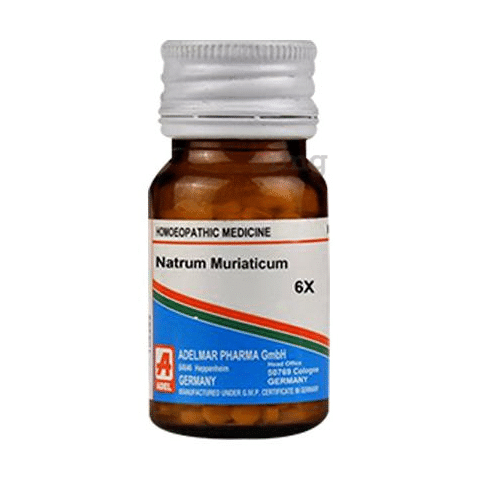 ADEL Natrum Muriaticum Biochemic Tablet 6X