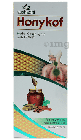 Aushadhi Honykof Herbal Cough Syrup with Honey