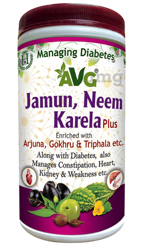AVG Jamun, Neem and Karela Plus Powder