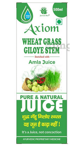 Axiom Wheat Grass Giloye Stem Juice