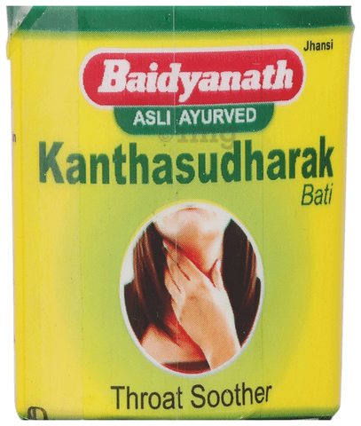 Baidyanath (Jhansi) Kanthasudharak Bati (6gm Each)