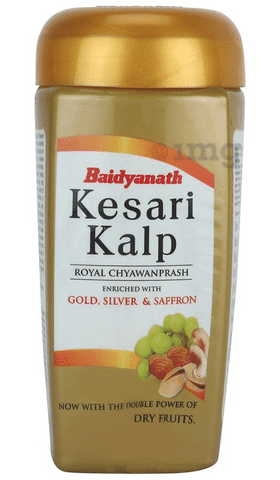 Baidyanath (Jhansi) Kesari Kalp Royal Chyawanprash Enriched with Gold, Silver & Saffron