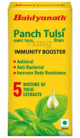 Baidyanath (Noida) Panch Tulsi (Amrit Tulsi) Drop Immunity Booster