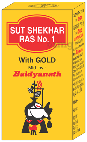 Baidyanath Sutshekhar Ras with Gold (Sw.Yu.)