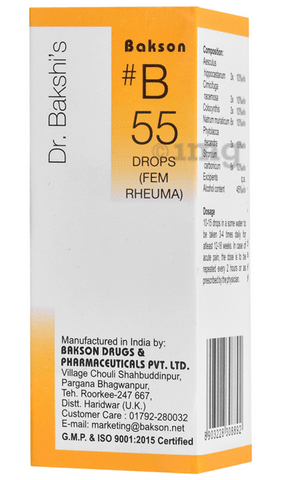 Bakson B55 Fem Rheuma Drop