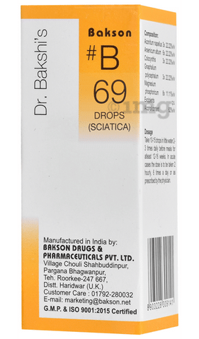 Bakson B69 Sciatica Drop