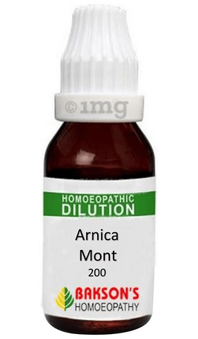 Bakson's Arnica Mont Dilution 200 CH