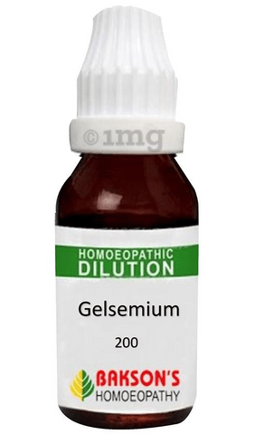Bakson's Gelsemium Dilution 200 CH