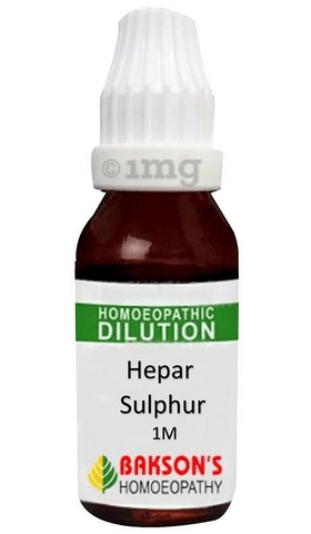 Bakson's Hepar Sulphur Dilution 1M