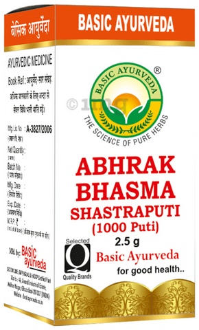 Basic Ayurveda Abhrak Bhasma Shastraputi