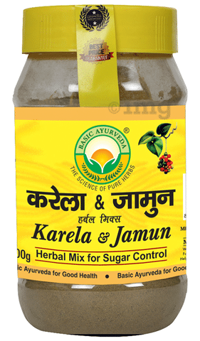 Basic Ayurveda Karela Jamun Herbal Mix Powder