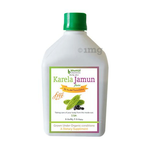 Bhumija Lifesciences Karela Jamun Juice Sugar Free
