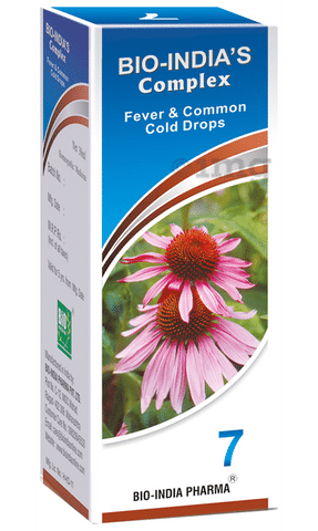 Bio India Complex 7 Fever & Common Cold Drop