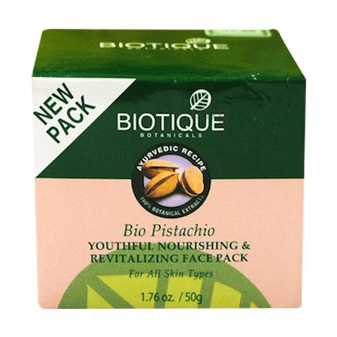 Biotique Bio Pistachio Youthful Nourishing & Revitalizing Face Pack