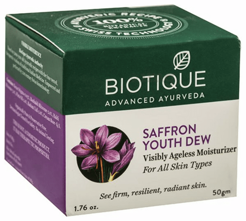 Biotique Saffron Youth Dew Visibly Ageless Moisturizer