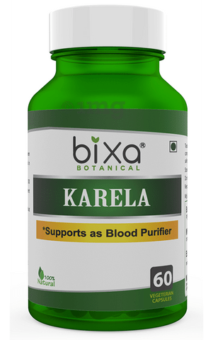 Bixa Botanical Karela Extract (Momordica Charantia) 5% Bitters 450mg Veg Capsule
