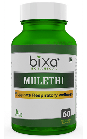 Bixa Botanical Mulethi Vegetarian Capsule