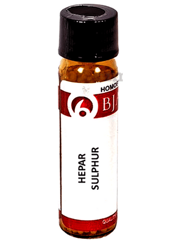 Bjain Hepar Sulphur Globules 200 CH