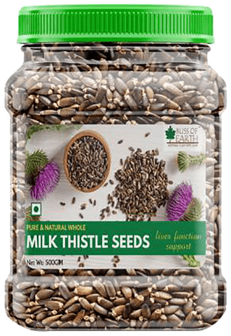 Bliss of Earth Pure & Natural Whole Milk Thistle Seeds