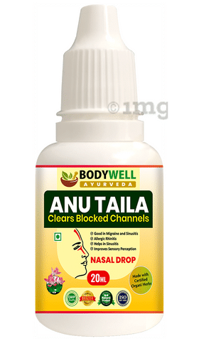 BodyWell Anu Taila Ayurvedic Nasal Drop