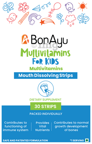 BonAyu Multivitamin for Kids Mouth Dissolving Strip