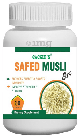 Cackle's Safed Musli Pro Capsule