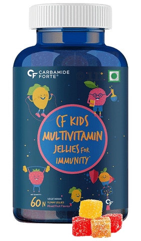 Carbamide Forte CF Kids Multivitamin Jellies for Immunity Mixed Fruit